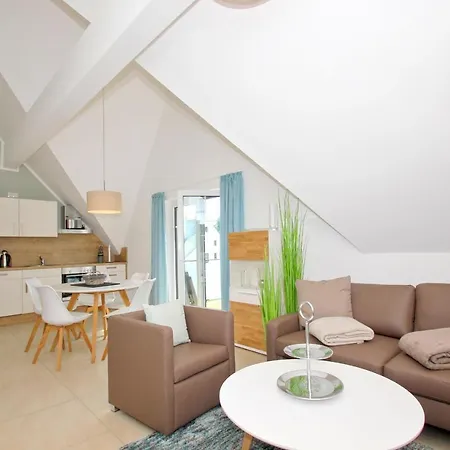 Strandresort Rex Rugia Ferienwohnung 11-5 Mit Sauna- Und Schwimmbadnutzung Im Ahoi Sellin * Lobbe